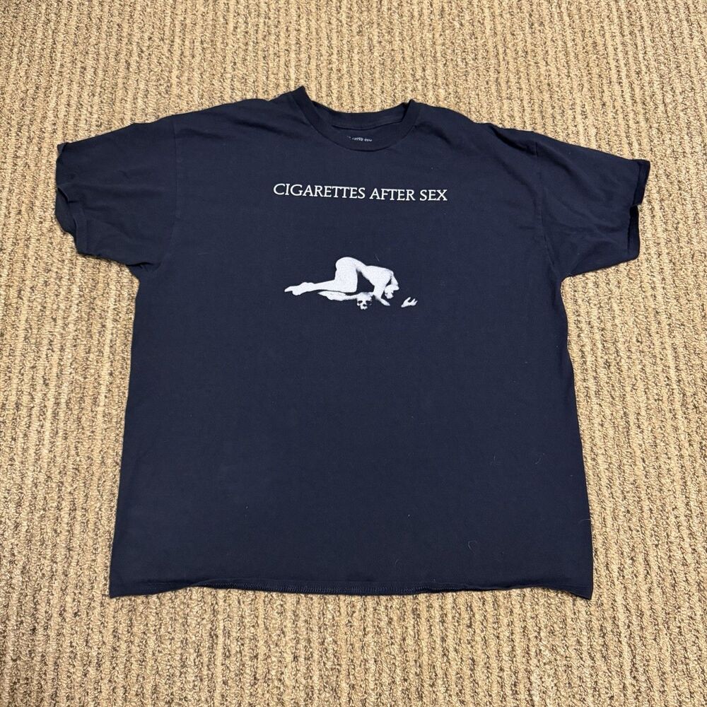 Cigarettes After Sex Shirt XL Black Each Time You Fall In Love Indie Band